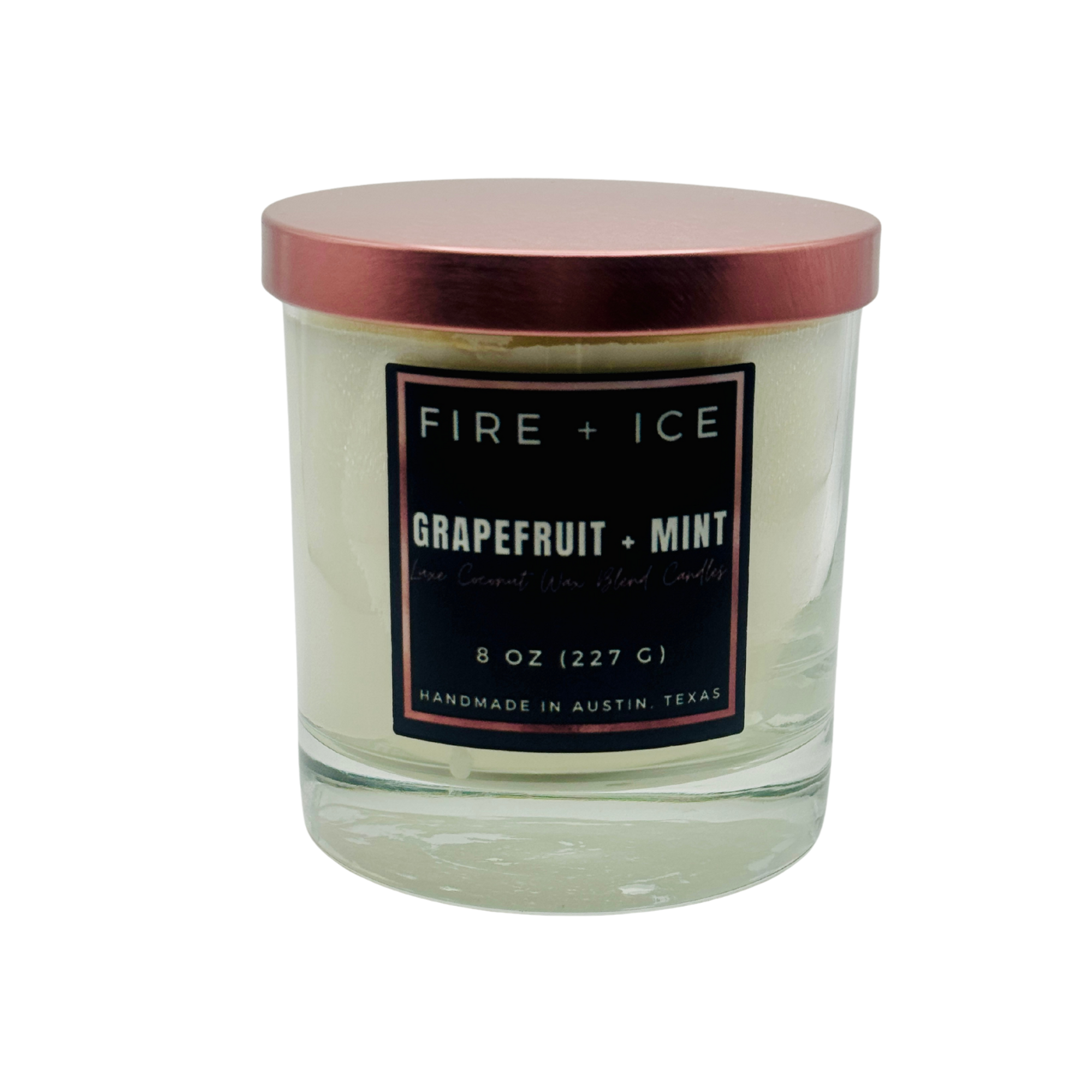 Grapefruit + Mint – Fire + Ice Candle Co.